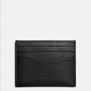 EUC Men’s Coach Credit Card Case / Money Clip.